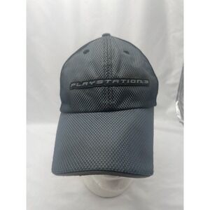 PlayStation 3 PS3 Mesh Adjustable Hat Cap Video Game Gaming Men Women Gray Black